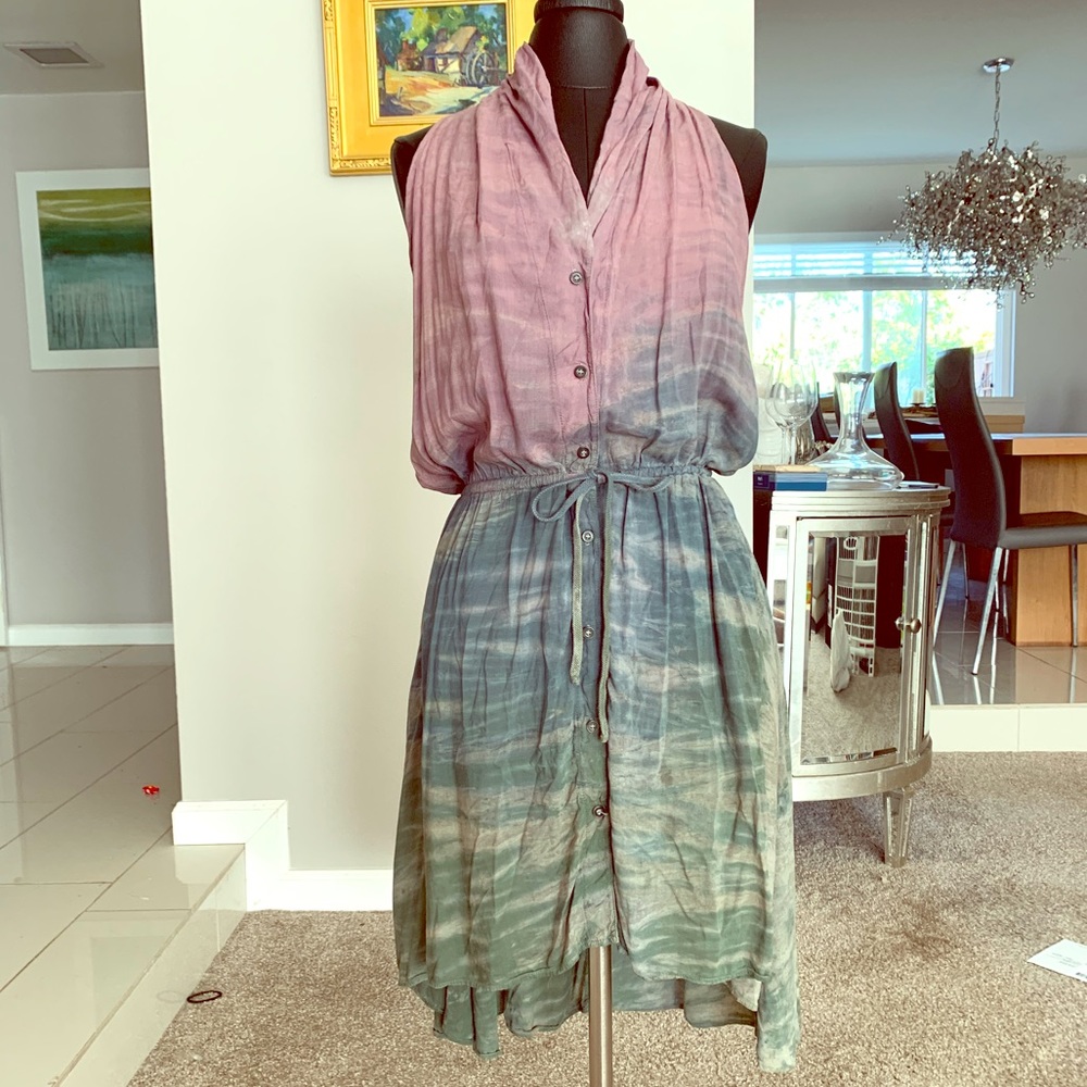 Hard Tail Rayon Tie Dye Dress. Size M